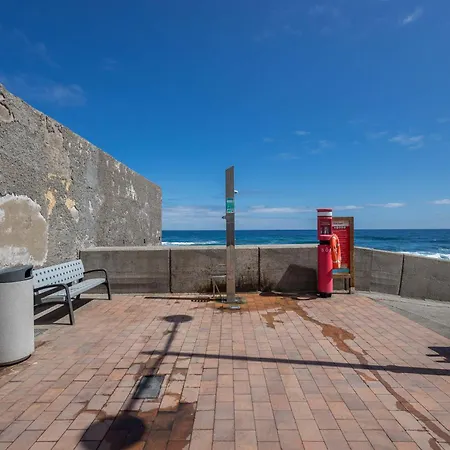 Costa Norte San Andres Con Terraza Compartida Vista Al Mar Διαμέρισμα Trapiche (Las Palmas)