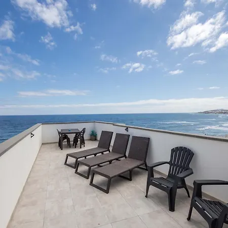 Costa Norte San Andres Con Terraza Compartida Vista Al Mar Lejlighed